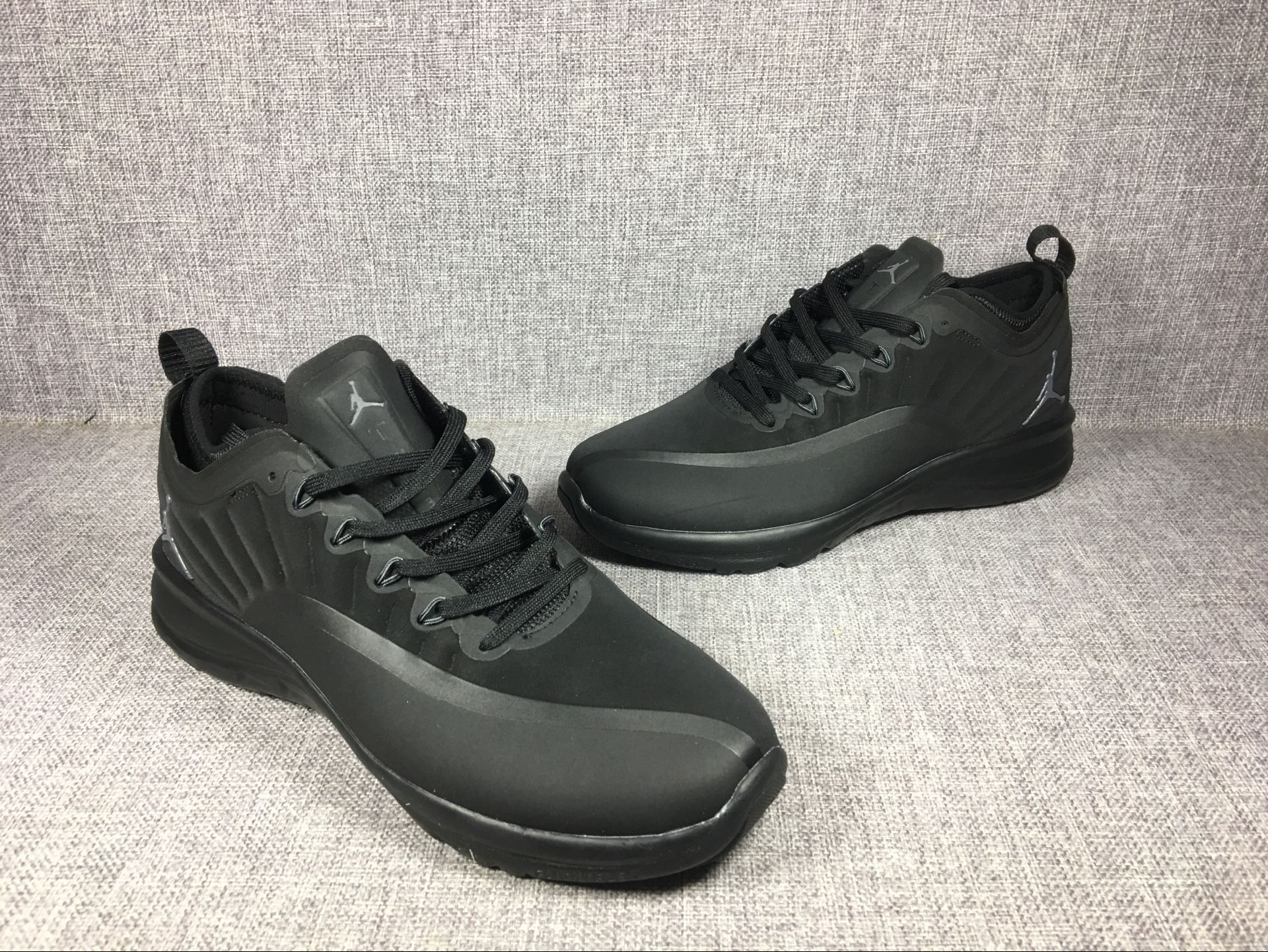 2018 New Air Jordan 12 Low All Black Shoes - Click Image to Close